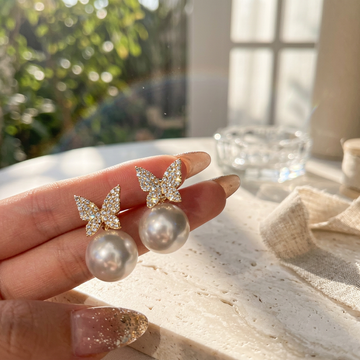 Classic Crystal Stud Earings
